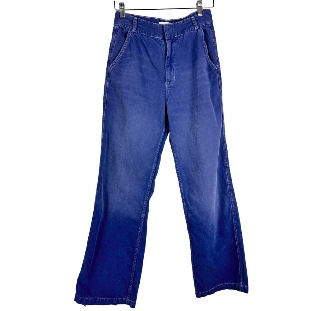 Zara Indigo Blue‎ Baggy Fit Jeans Size 36